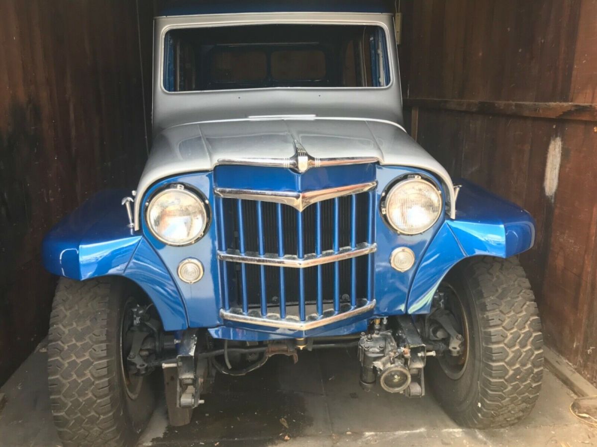 REBUILT 1953 WILLYS WAGON. '92 VORTEC, 350 TRANS, DANA 44, NEW PAINT PROJECT 1953 Willys Custom Rechromed