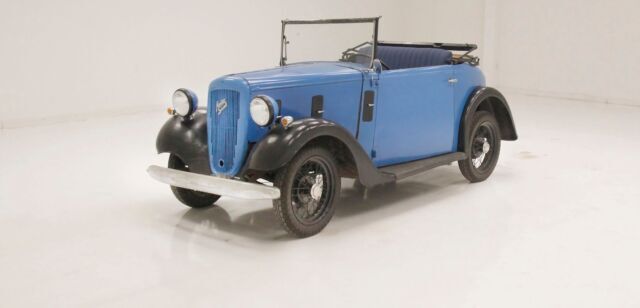 Rebuilt 3-Speed Manual/747cc 4 Popper/Top Frame Intact/Interesting History 1933 Austin 10 Convertible Coupe