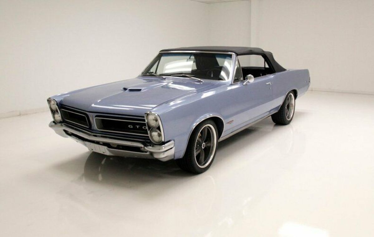 Rebuilt 389ci/M20 4-Speed Trans/New Suspension/Beautiful Paint & Interior 1965 Pontiac GTO Convertible