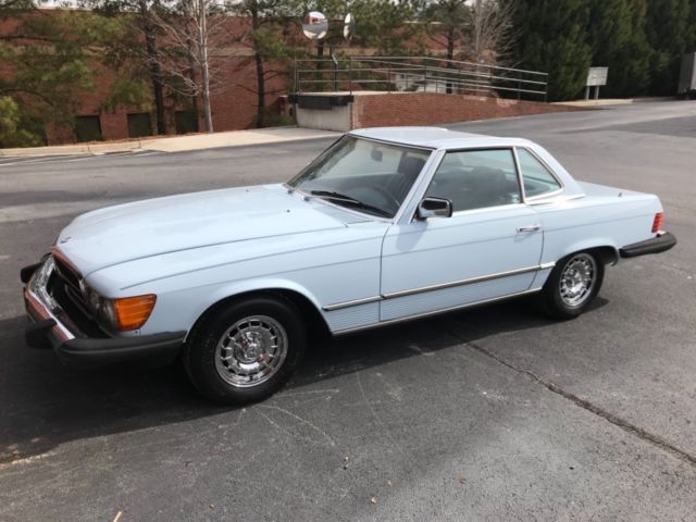 Rebuilt engine 380 SL convertible hard top and soft top 1982 Mercedes-Benz 300-Series