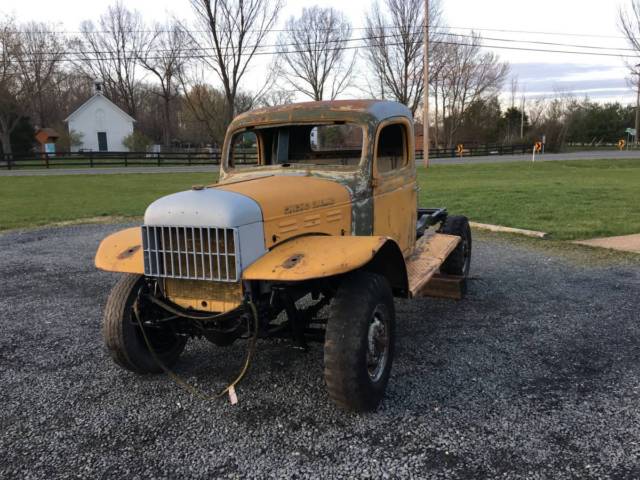 Rebuilt Engine, Frame Restored, Transmission Rebuilt - Ready for Body Work 1948 Dodge Power Wagon