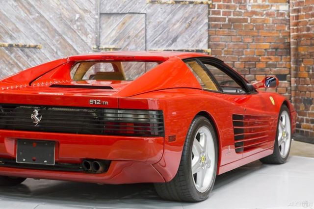 1992 Ferrari Testarossa 512TR Rosso Corsa Red Tan Leather - photo 12