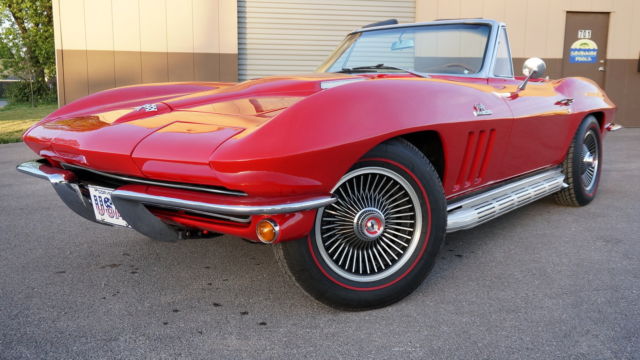 RECENT RESTORATION #'S MATCHING RARE RADIO DELETE REDLINES ROADPIPES MAKE OFFER 1965 Chevrolet Corvette 396 / 425hp