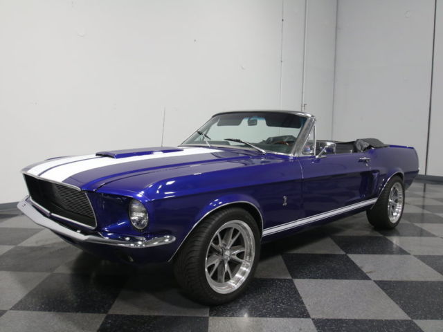 RECENTLY FINISHED DROPTOP, BUILT 302 V8, 5-SPEED, STANCED, FRONT DISCS, R134A AC 1967 Ford Mustang