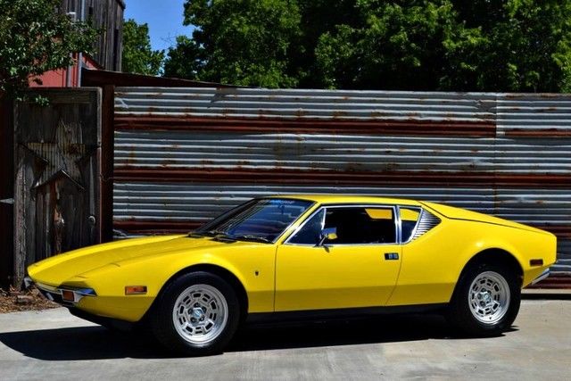 Recently Mechanically Overhauled, Solid Texas Car 1972 Detomaso