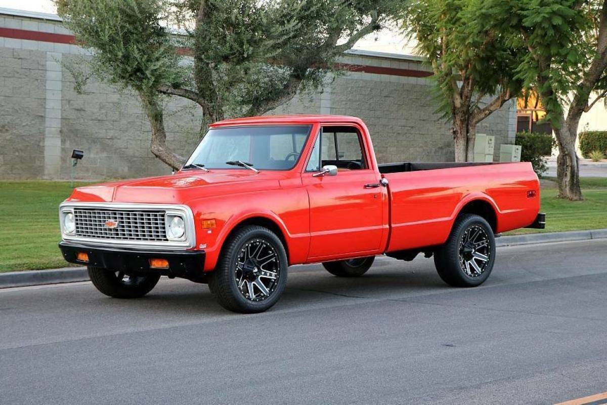 Recently restored 1972 Chevy C20 pickup 1972 Chevrolet C-10