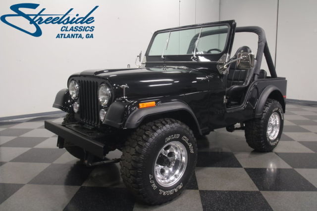 RECENTLY RESTORED CJ5, STRONG 304 V8, 4-SPEED, LONGTUBE/DUALS, PWR STEERING!! 1980 Jeep CJ