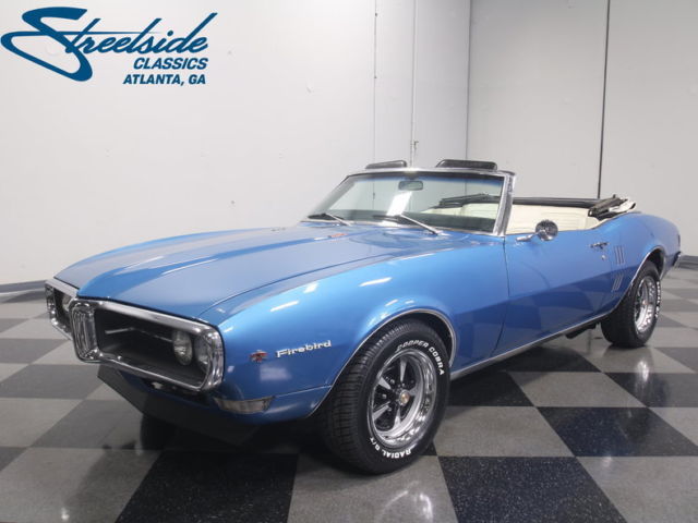 RECENTLY RESTORED DROPTOP, 350 V8, AUTO, PWR FRNT DISCS/STEER, TURN-KEY BEAUTY! 1968 Pontiac Firebird