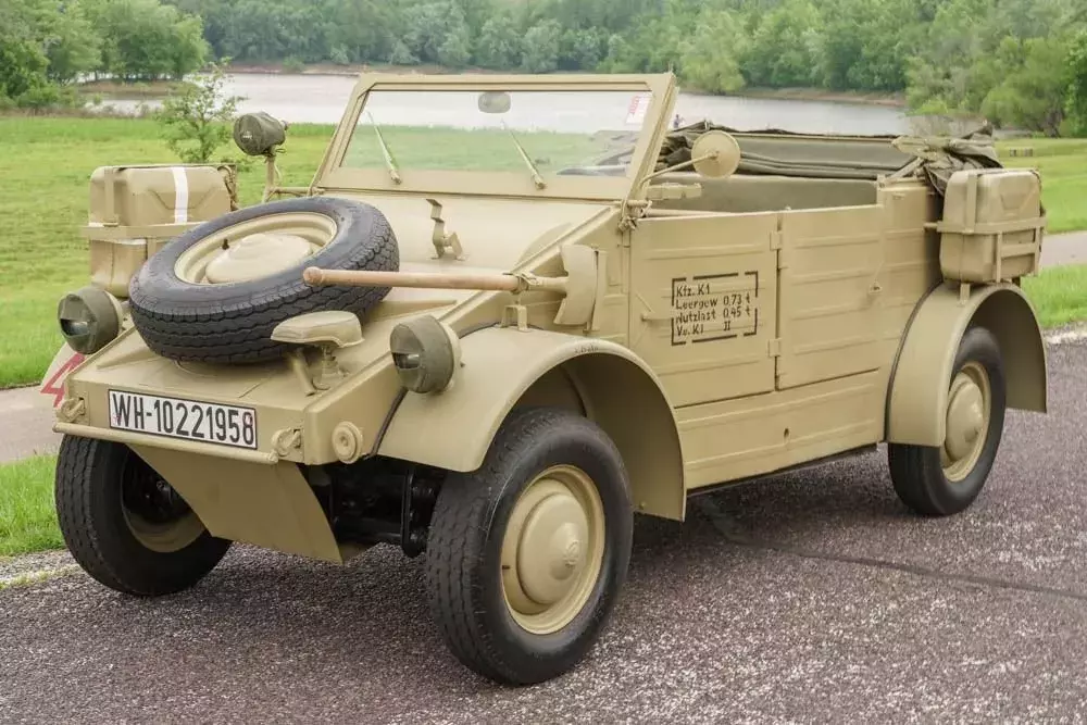 Recreated w/ correct original parts - New brakes, New tires, New wiring harness 1943 Volkswagen Kubelwagen Replica