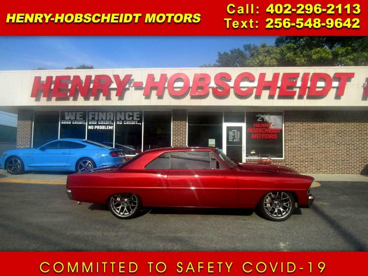 Red 1967 Chevrolet Nova Restomod, Only 1,272 Miles, High Quality 1967 Chevrolet Nova Restomod