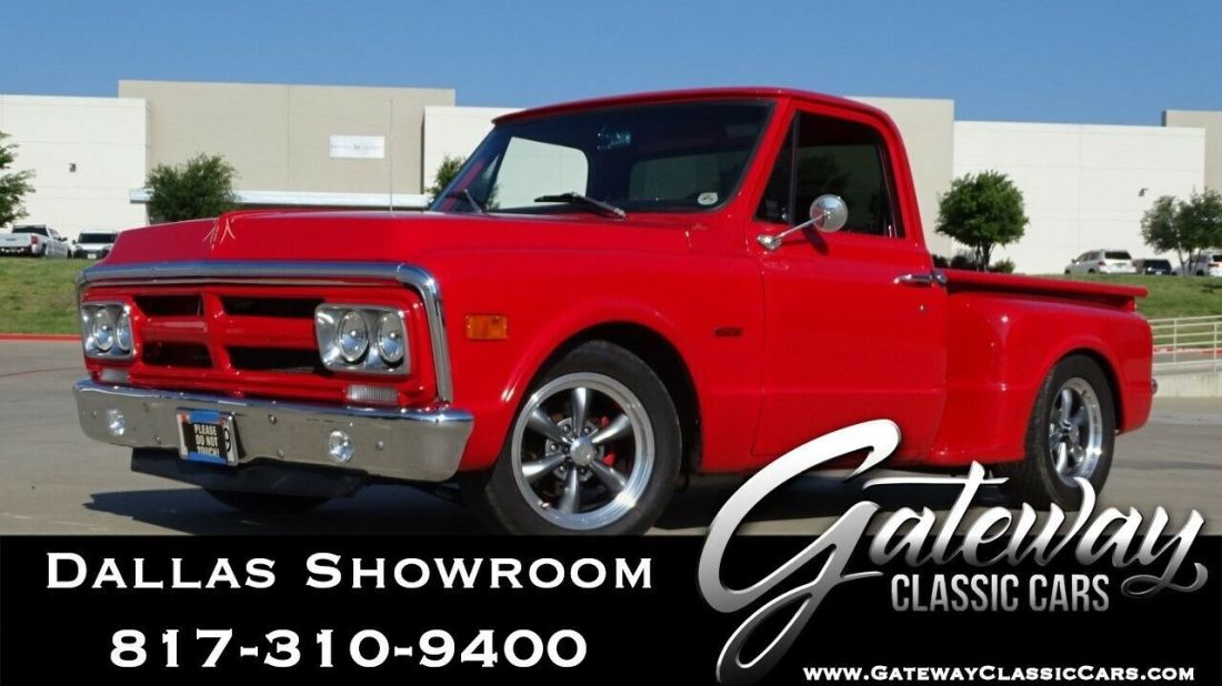 Red 1969 GMC C1500 C10 Cammed 350 CID V8 TH350 3 Speed Auto Available Now! 1969 GMC Other Stepside
