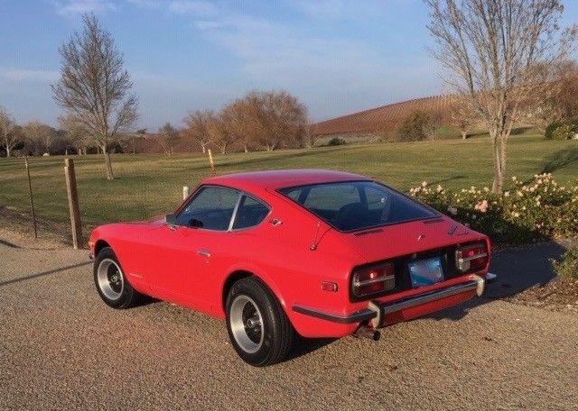 RED 1970 Datsun 240z series 1 1970 Datsun Z-Series