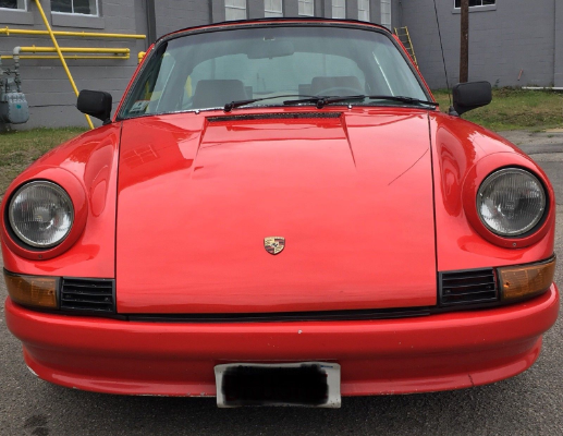 Red 1971 Porsche 911T targa 1971 Porsche 911 T