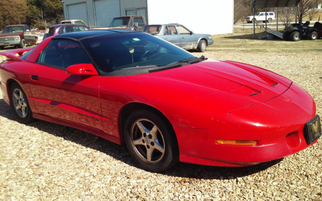 Red 1994 Pontiac Firebird Trans Am 5.7L 1994 Pontiac Firebird Trans Am