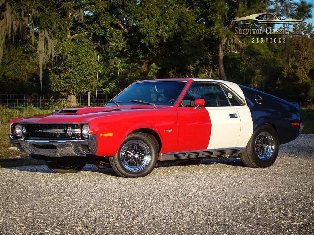 Red AMC AMX with 140 Miles available now! 1970 AMC AMX Coupe