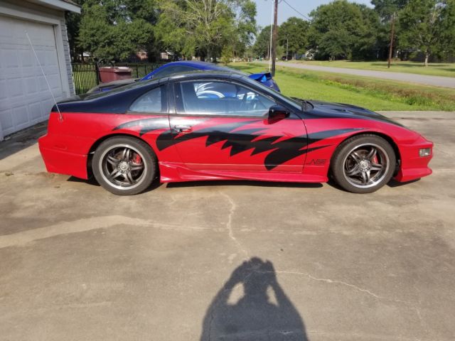 Red / Black 300ZX 1991 Nissan 300ZX Red / Black