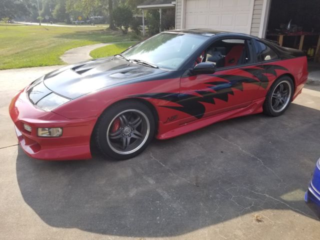 1991 Nissan 300ZX Red / Black - photo 3