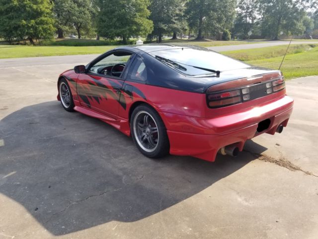 1991 Nissan 300ZX Red / Black - photo 4