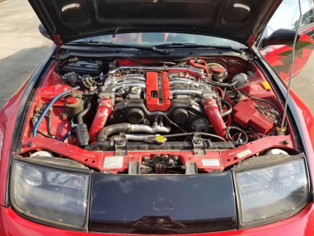1991 Nissan 300ZX Red / Black - photo 7