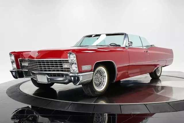 Red Cadillac Devile 8 1967 Cadillac Devile