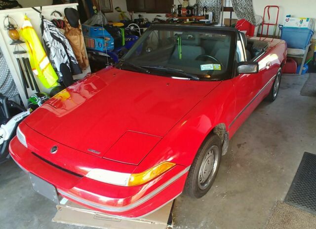 1991 Mercury Capri Black