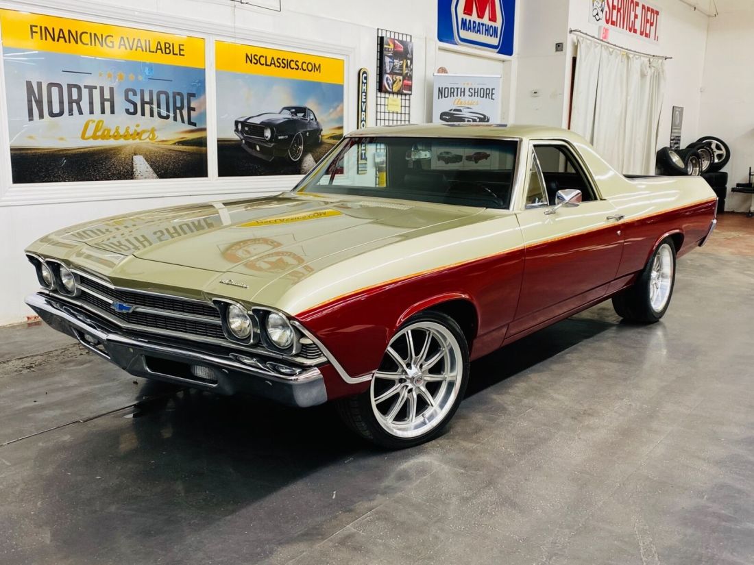 1969 Chevrolet El Camino - MILD CUSTOM - TWO TONE PAINT - FACTORY A/C - - photo 2