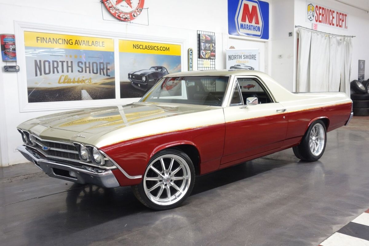 1969 Chevrolet El Camino - MILD CUSTOM - TWO TONE PAINT - FACTORY A/C - - photo 7