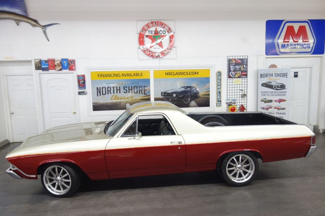 1969 Chevrolet El Camino - MILD CUSTOM - TWO TONE PAINT - FACTORY A/C - - photo 8