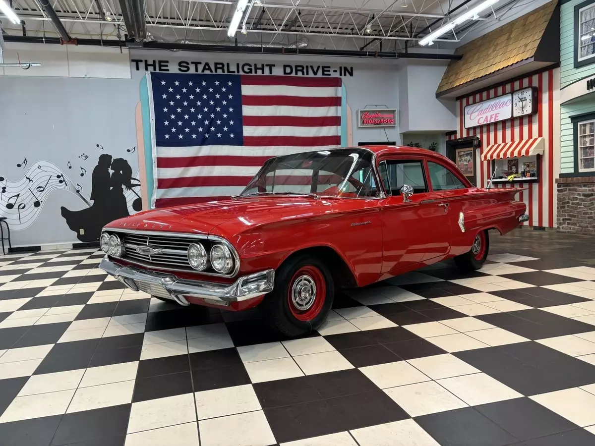 Red Chevrolet Biscayne with 0 Miles available now! 1960 Chevrolet Biscayne