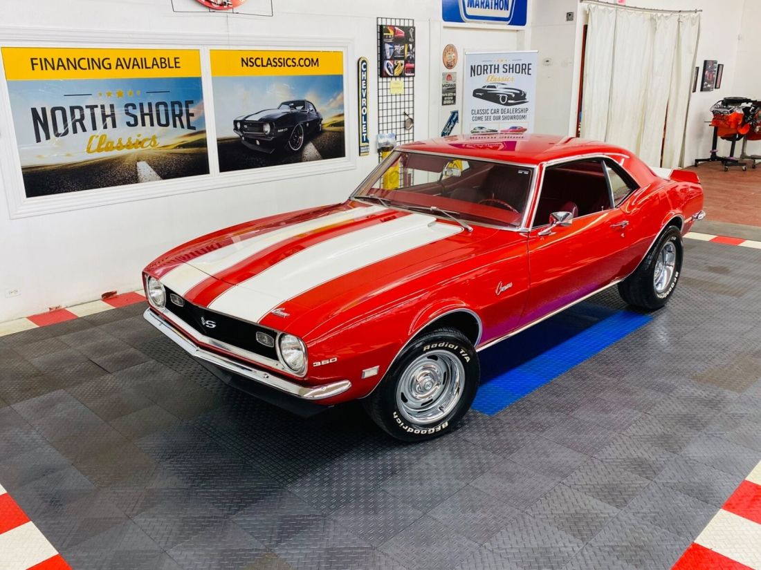 Red Chevrolet Camaro with 106,005 Miles available now! 1968 Chevrolet Camaro - 350 ENGINE - 4 SPEED - 12 BOLT REAR - SEE VIDEO
