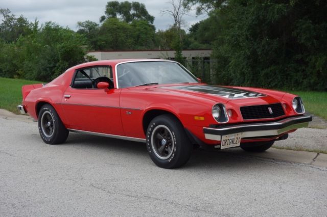 Red Chevrolet Camaro with 16,900 Miles available now! 1974 Chevrolet Camaro - Z28 -PRICE DROP - ORIGINAL SURVIVOR 16,900 DOCUM