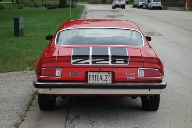 1974 Chevrolet Camaro - Z28 -PRICE DROP - ORIGINAL SURVIVOR 16,900 DOCUM - photo 7