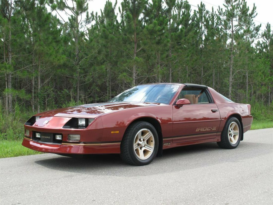 Red Chevrolet Camaro with 40,942 Miles available now! 1989 Chevrolet Camaro Iroc Z28