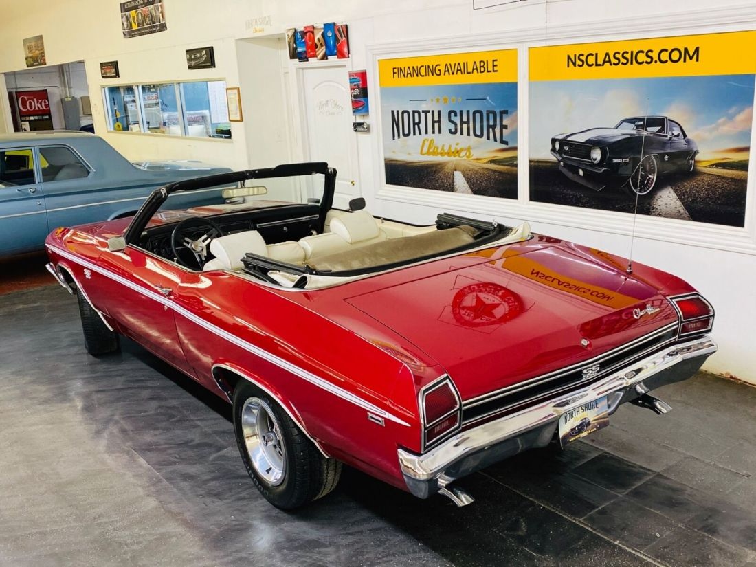 1969 Chevrolet Chevelle - SUPER SPORT CONVERTIBLE - BUILT IN CANADA - 4 SP - photo 3