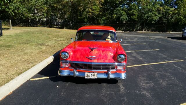 1956 Chevrolet Handyman -FULLY RESTORED-RARE 2 DOOR WAGON-AWARD WINNER- - photo 3