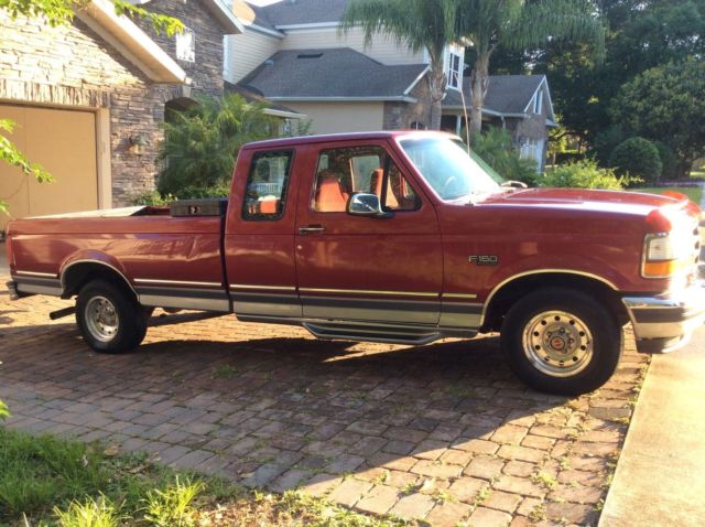 Red For Truck F-150 XLT 1994 Ford F-150 F-150