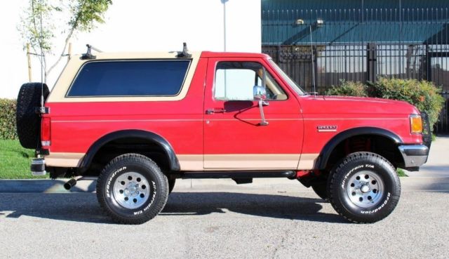 1989 Ford Bronco -EDDIE BAUER 4X4-A/C-PS-5.0L-2 OWNER-100% RUST FRE - photo 10