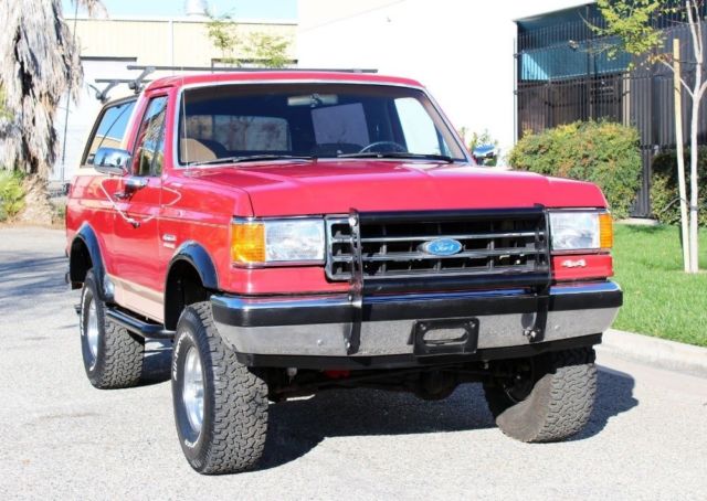 1989 Ford Bronco -EDDIE BAUER 4X4-A/C-PS-5.0L-2 OWNER-100% RUST FRE - photo 5