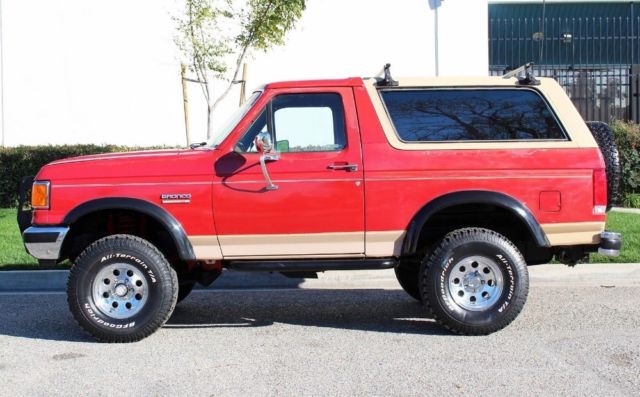 1989 Ford Bronco -EDDIE BAUER 4X4-A/C-PS-5.0L-2 OWNER-100% RUST FRE - photo 7