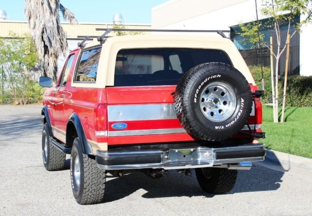 1989 Ford Bronco -EDDIE BAUER 4X4-A/C-PS-5.0L-2 OWNER-100% RUST FRE - photo 8