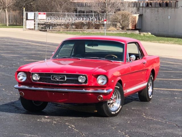 1966 Ford Mustang -GT-289 WITH 4 SPEED -REAL A CODE PONY CAR-RESTORE - photo 2