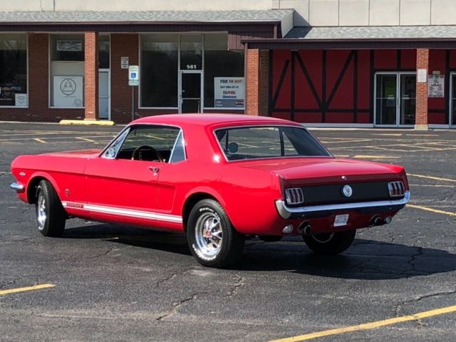 1966 Ford Mustang -GT-289 WITH 4 SPEED -REAL A CODE PONY CAR-RESTORE - photo 5
