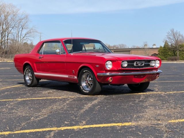 1966 Ford Mustang -GT-289 WITH 4 SPEED -REAL A CODE PONY CAR-RESTORE - photo 7
