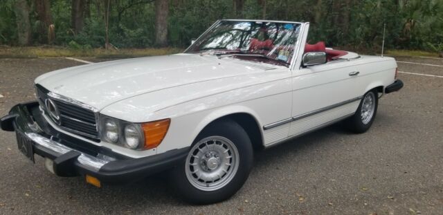 Red interior NONSMOKER 280sl 560sl pagoda 560sl 560 sl 380sl sl500 1978 Mercedes-Benz SL-Class