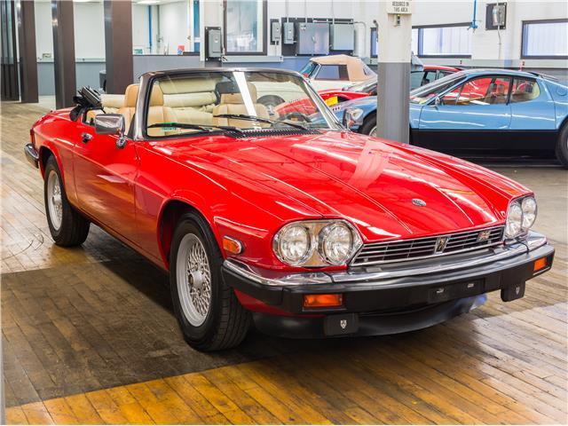 Red Jaguar XJS with 60,068 Miles available now! 1989 Jaguar XJS --
