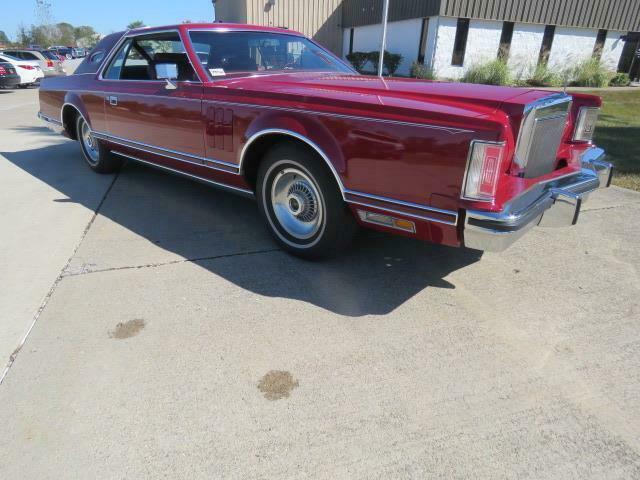 Red Lincoln Mark V with 23,000 Miles available now! 1979 Lincoln Mark Series --