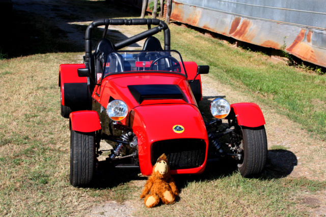 Red Lotus 7 Replica - Alfa Romeo Powered 1979 Lotus 7 Custom Replica built in 2009 - ALFA POWERED
