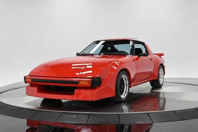 Red Mazda RX7 Rotary 1980 Mazda RX-7 Gs