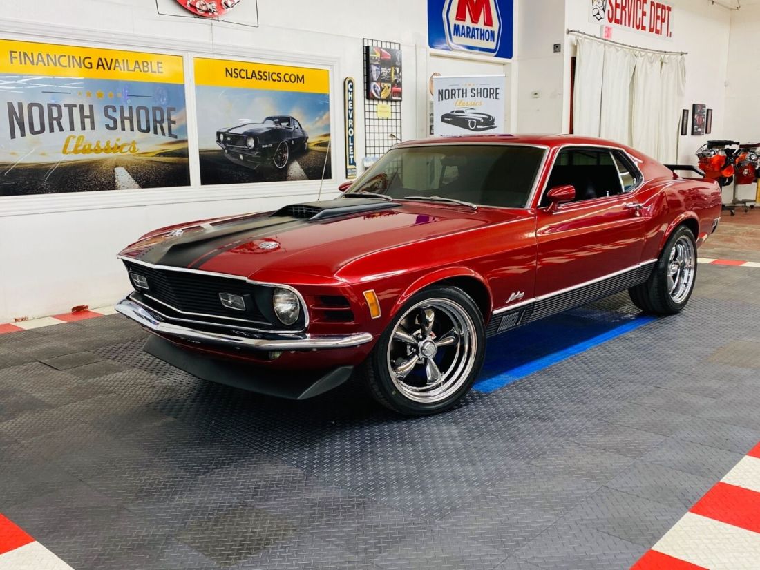 1970 Ford Mustang - MACH 1 - 351 ENGINE - PRO TOURING STYLE - A/C - - photo 2