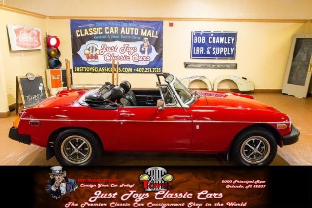 Red MG MGB with 55,278 Miles available now! 1975 MG MGB --